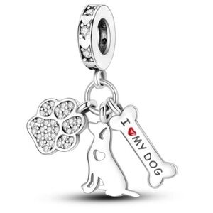 Love my Dog Charm Collection fits Pandora